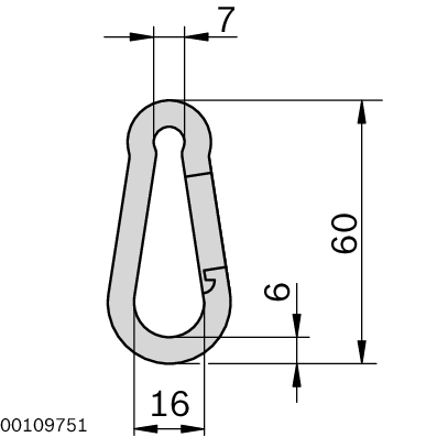 Maßzeichnung 0842901309