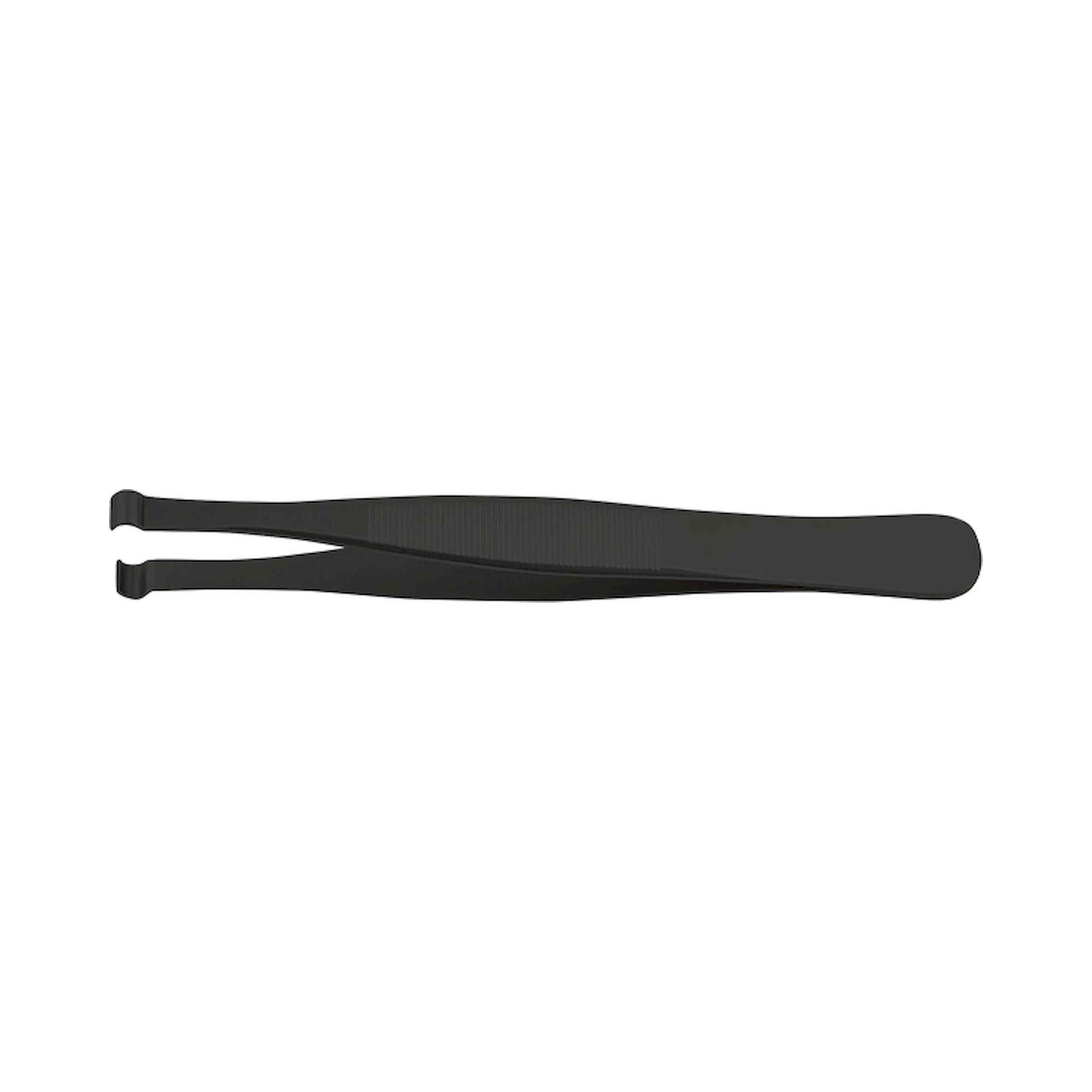 Bernstein 5-014-7-13. ESD component tweezers 120mm Form 52 stainless steel diam. 3x4mm dissipative