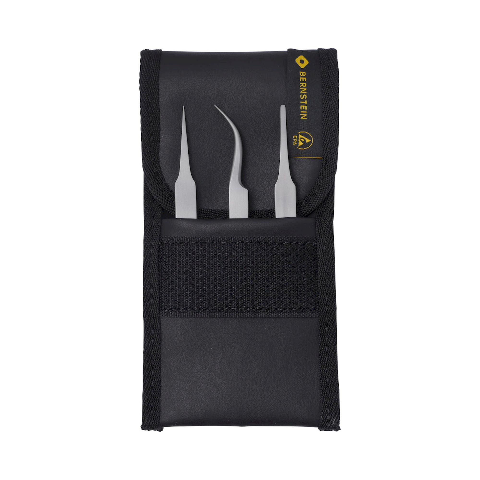Bernstein 5-030-A. TITAN Pinzetten Satz 3-tlg