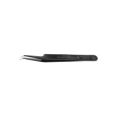 Bernstein 5-069-13. ESD SMD tweezers 115mm form 5abb-Z stainless steel angle 30° serrated, dissipative