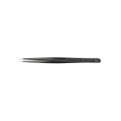 Bernstein 5-085-13. ESD SMD tweezers 140mm form SSBB stainless steel, angle 30° very pointed, dissipative