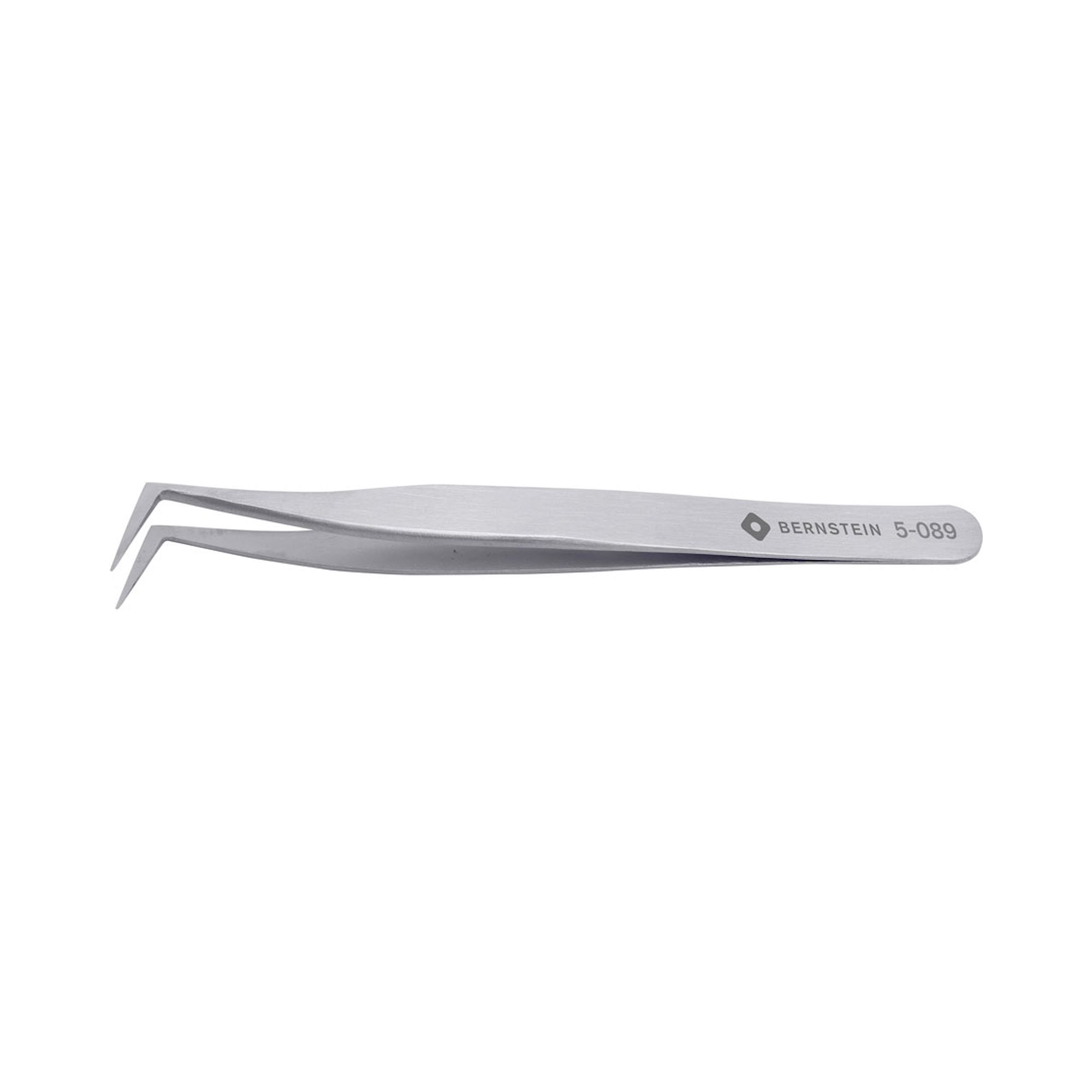 Bernstein 5-089. SMD tweezers 115mm form 6 stainless steel hook tip