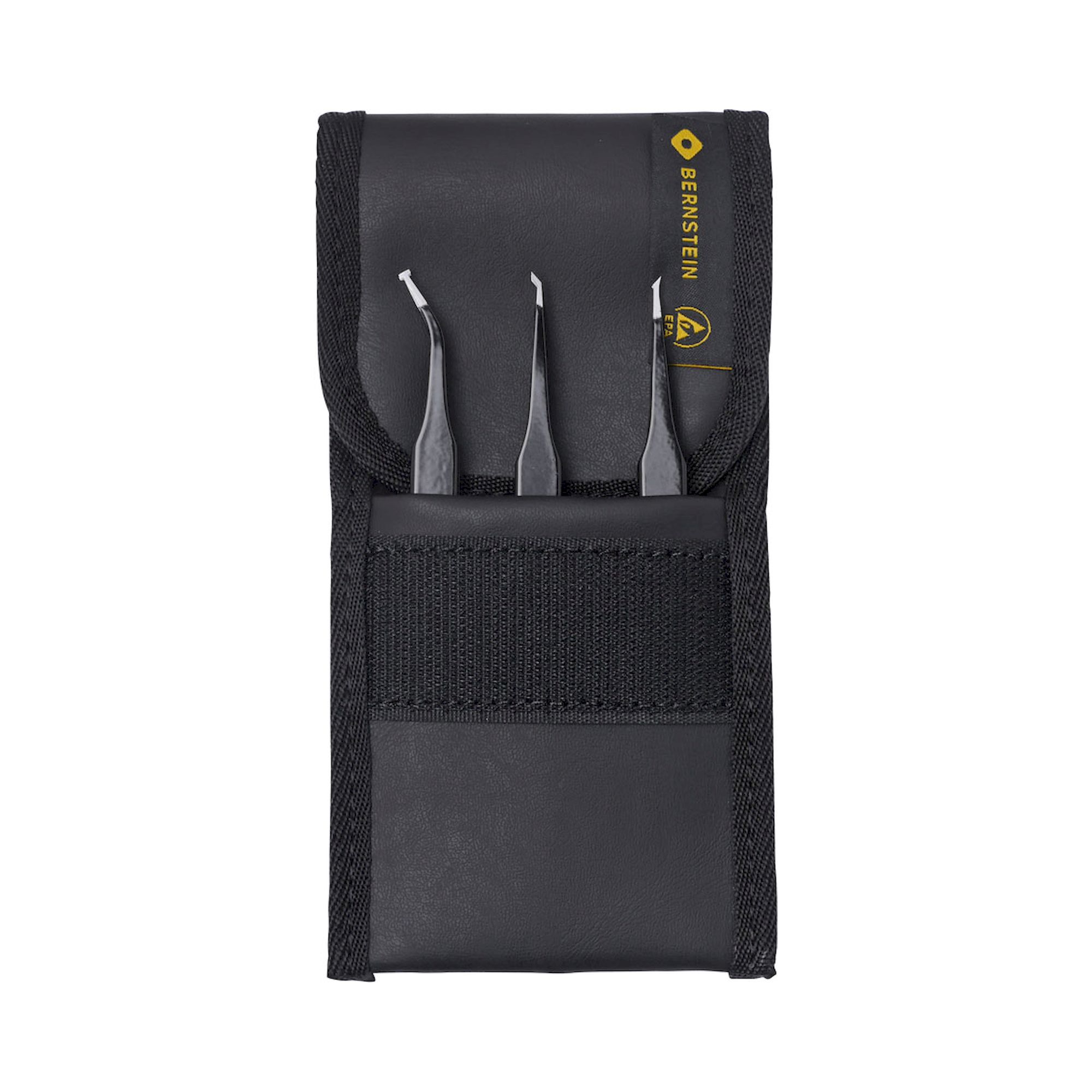 Bernstein 5-130. ESD GeoMetric tweezers set 3 pcs