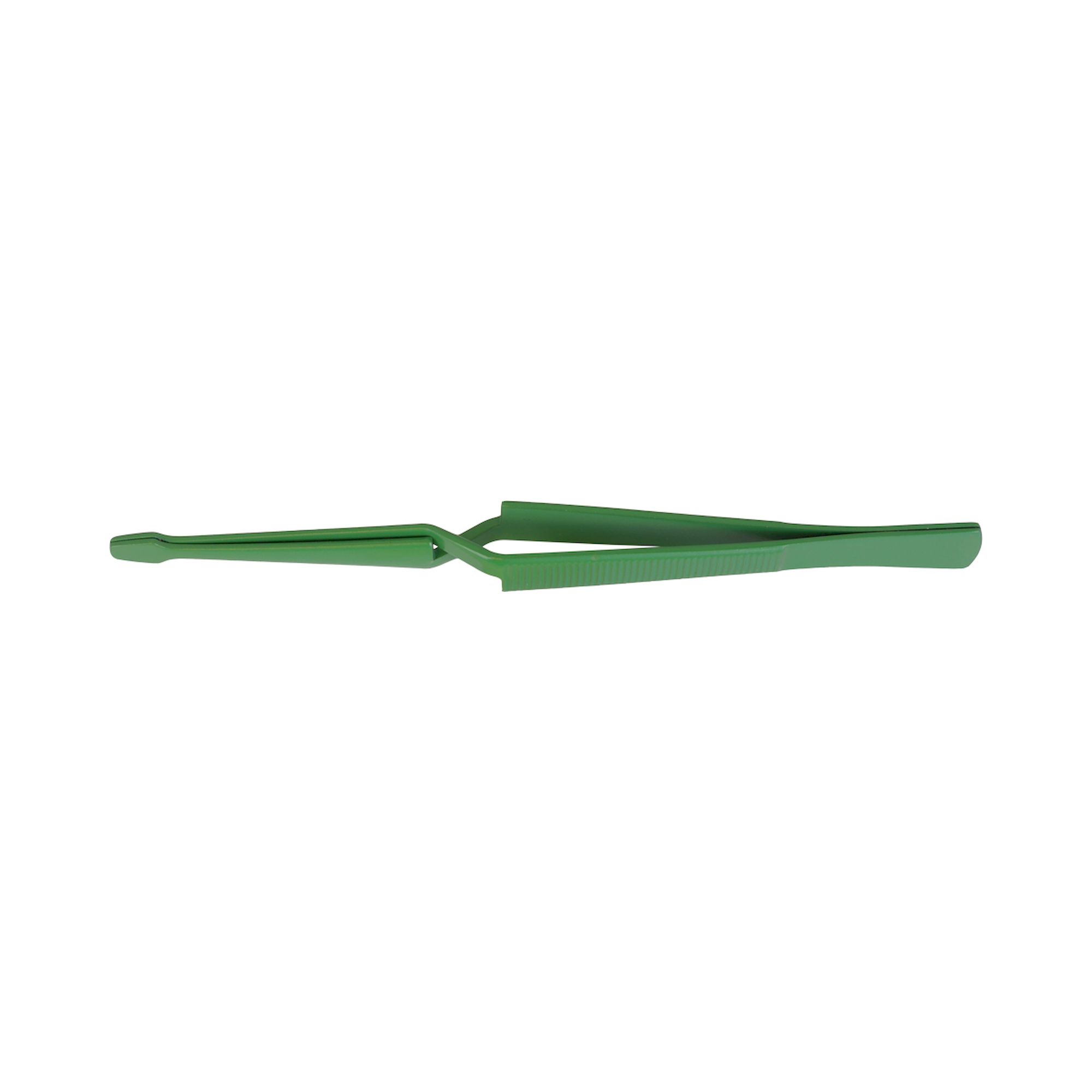 Bernstein 5-155-9. Kreuz-Stahlpinzette gerade PTFE-Beschichtung