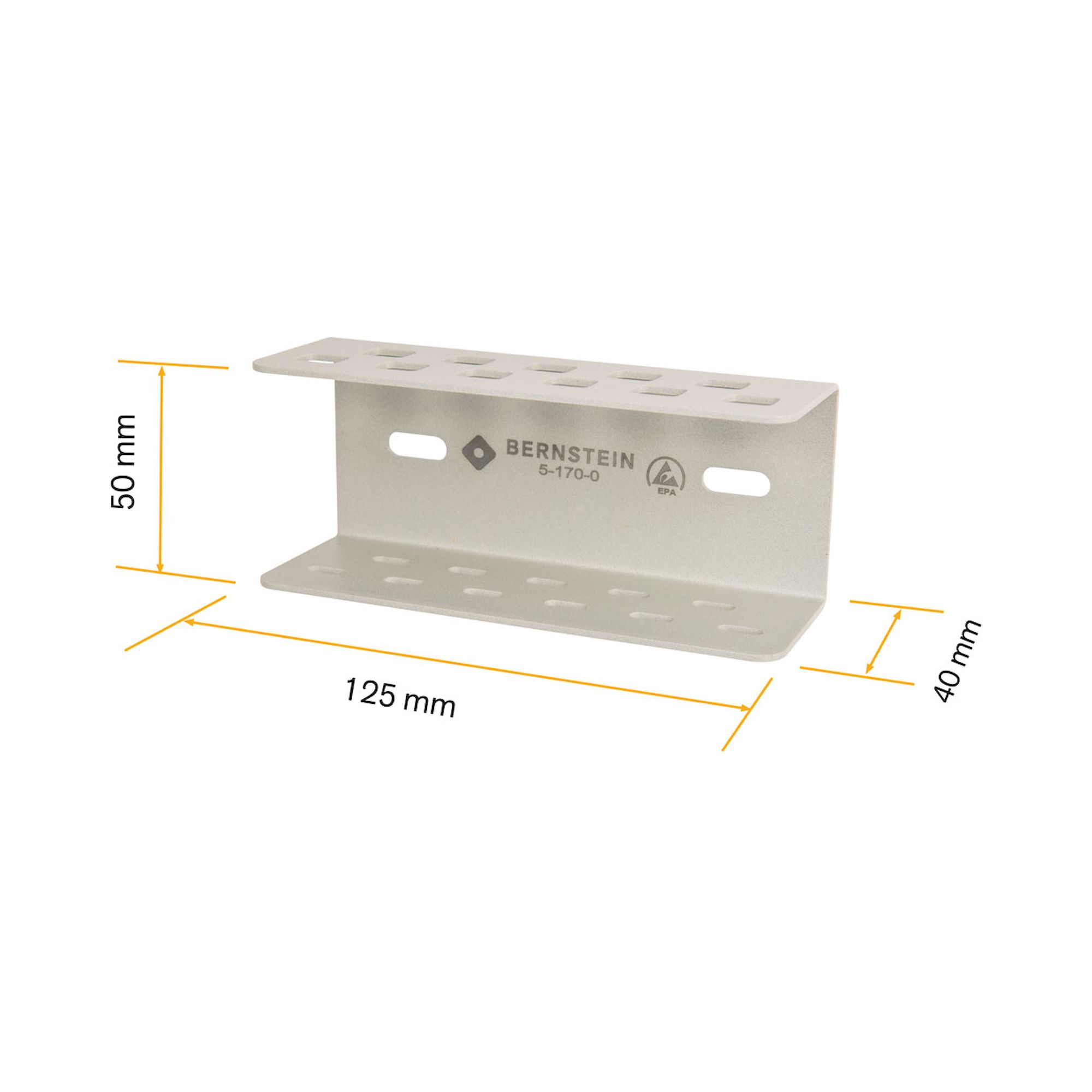 Bernstein 5-170. ESD SMD Pinzetten-Satz 11 tlg mit Halter TWEEZ