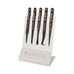 Bernstein 5-180. ESD plastic tweezers set 5 pcs
