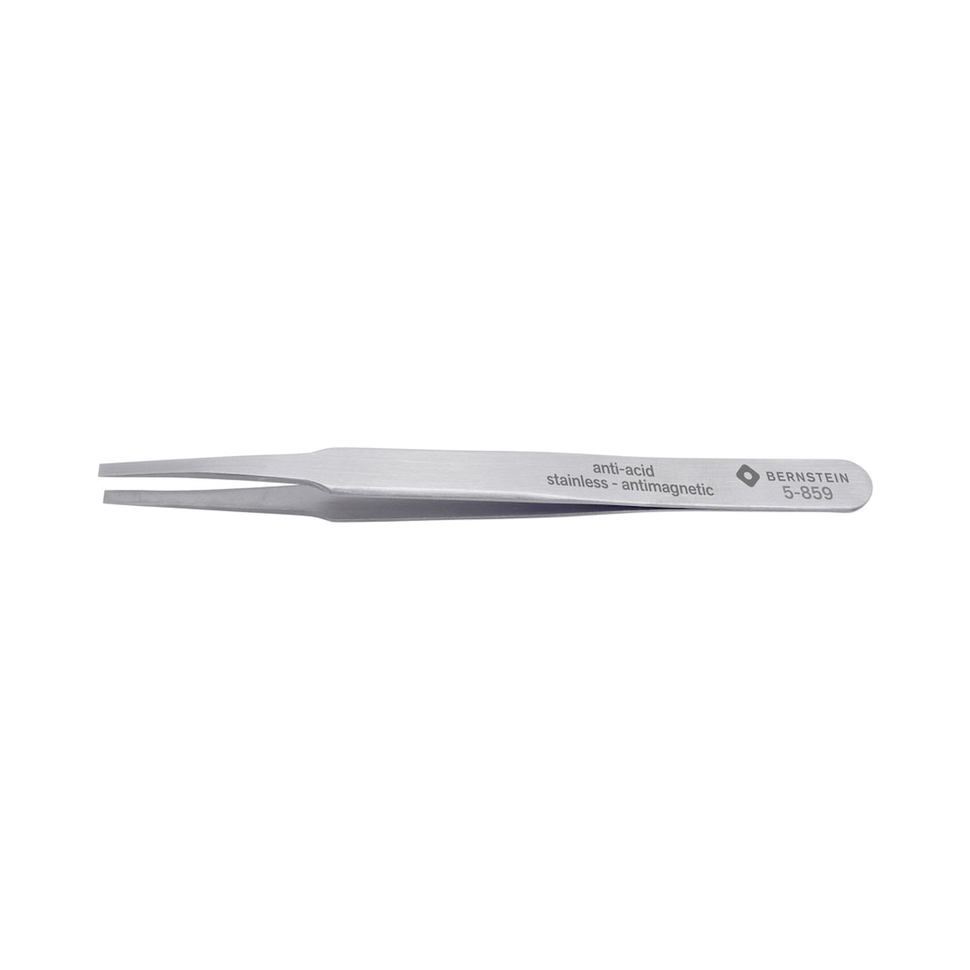 Bernstein 5-859. SMD tweezers 125mm form F stainless steel