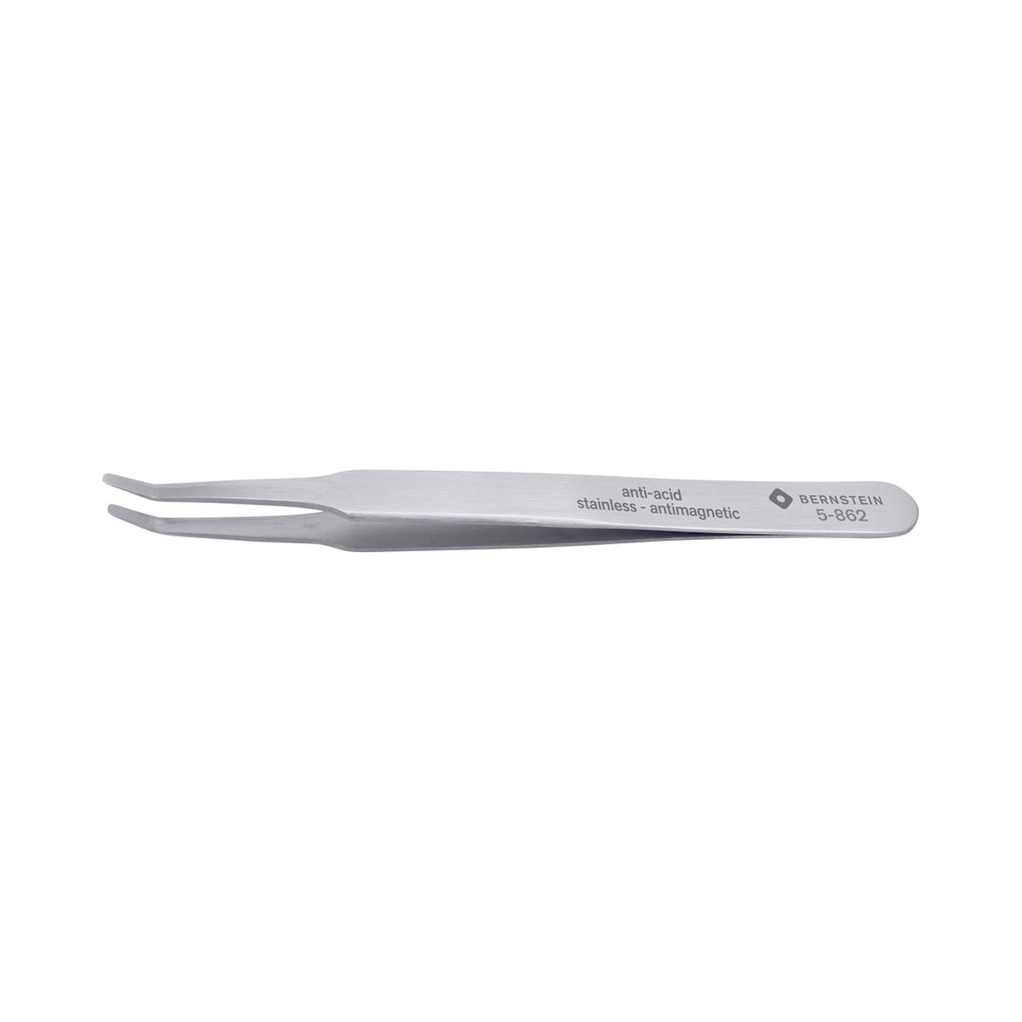 Bernstein 5-862. SMD tweezers 125mm form 2ac stainless steel angle 30°