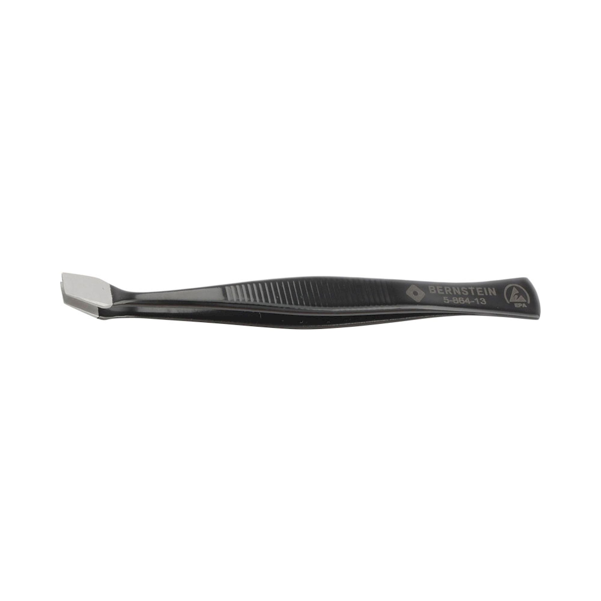 Bernstein 5-864-13. ESD SMD tweezers 105mm form 46d stainless steel, dissipative