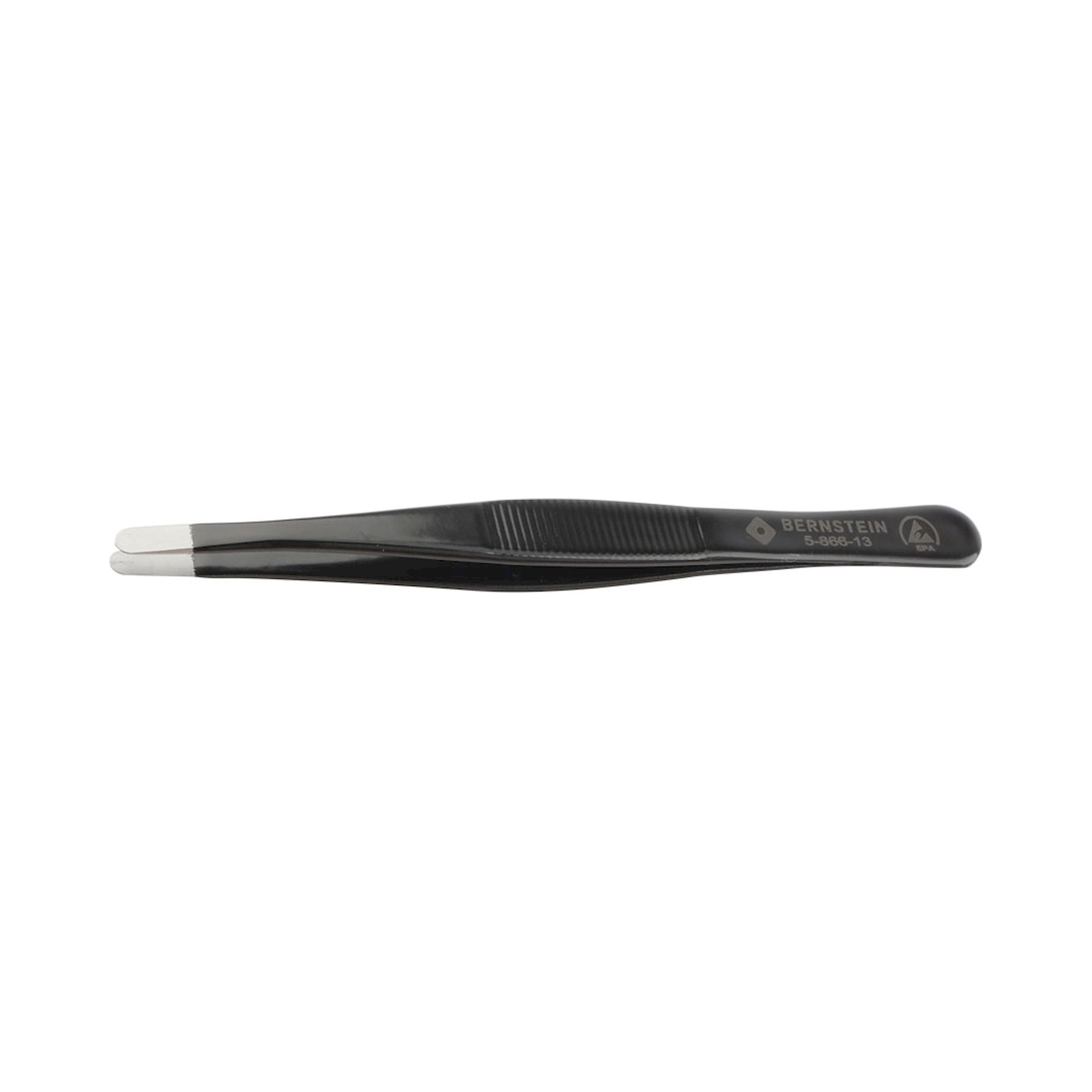 Bernstein 5-866-13. ESD SMD tweezers 120mm form 43 stainless steel, dissipative