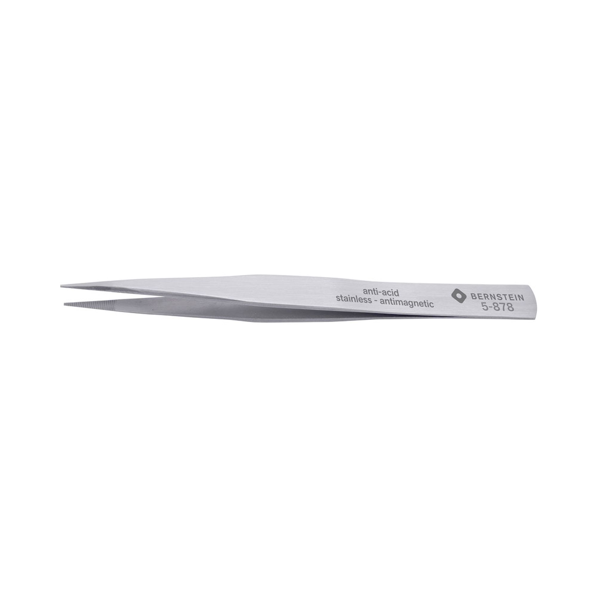 Bernstein 5-878. Universal Pinzette 130 mm Form PSF-Z Edelstahl, gezahnt