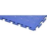 Ecotile E500/7/500. PVC floor tile, dark blue, standard, studded, 4 pieces, 500x500x7 mm