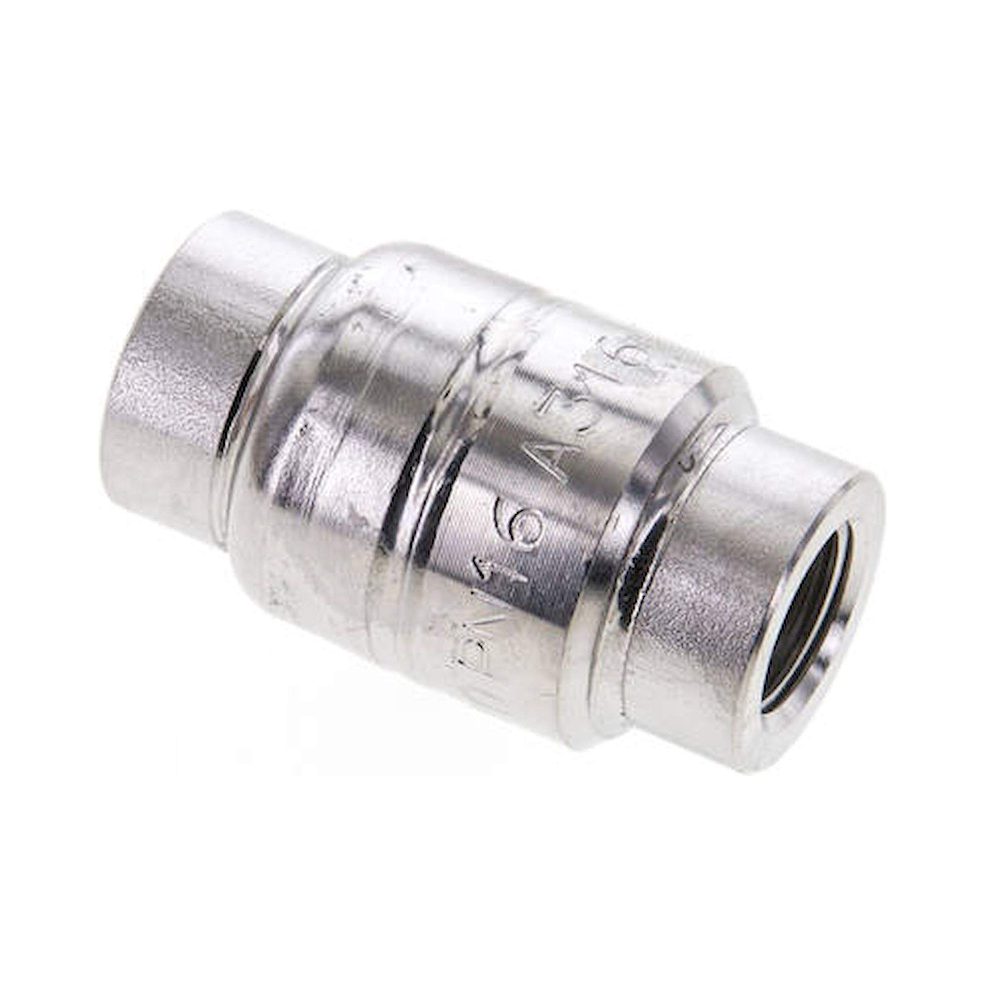 RUCK 38 ES 4A-NPT. Rückschlagventil (leicht), NPT 3/8", PN 16, 1.4401