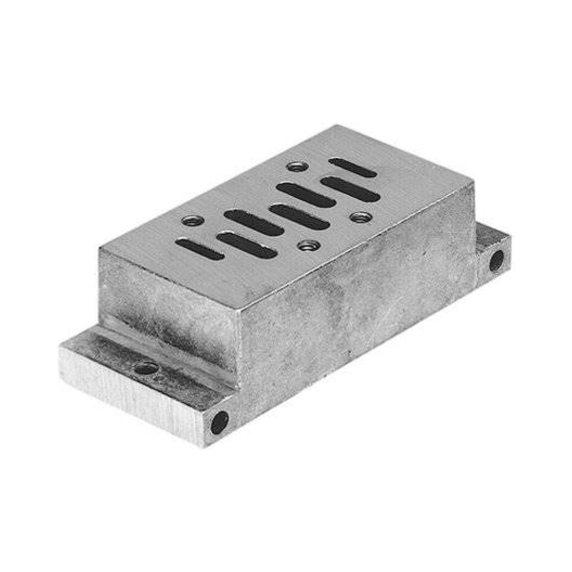 Aventics 1825503203 (CONNECTION PLATE .) Einzelanschlussplatte, Gewindeanschlüsse unten