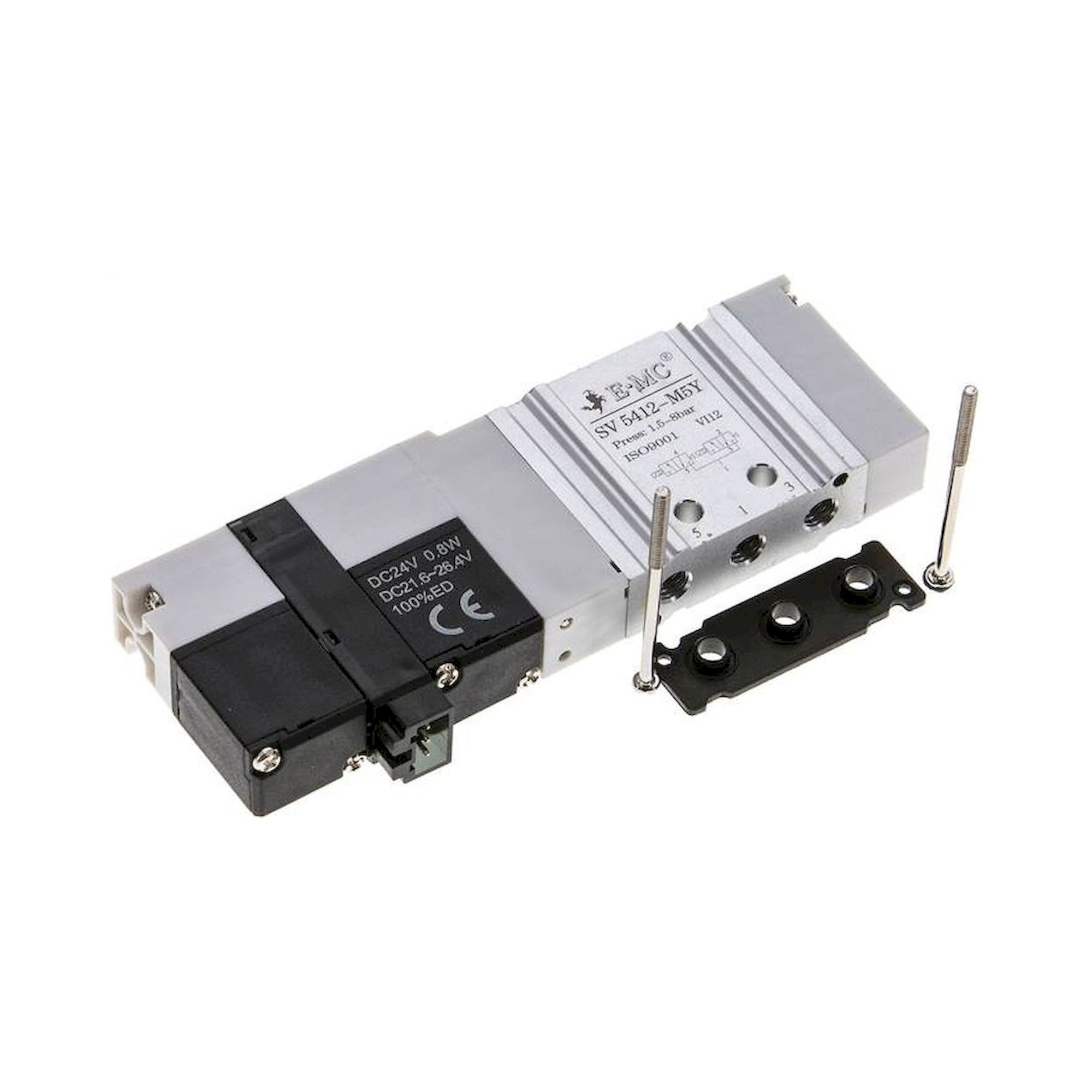 E.MC SV 5412-M5Y. Magnetventil für S1V, 2x 3/2-Wege (NC/NC)