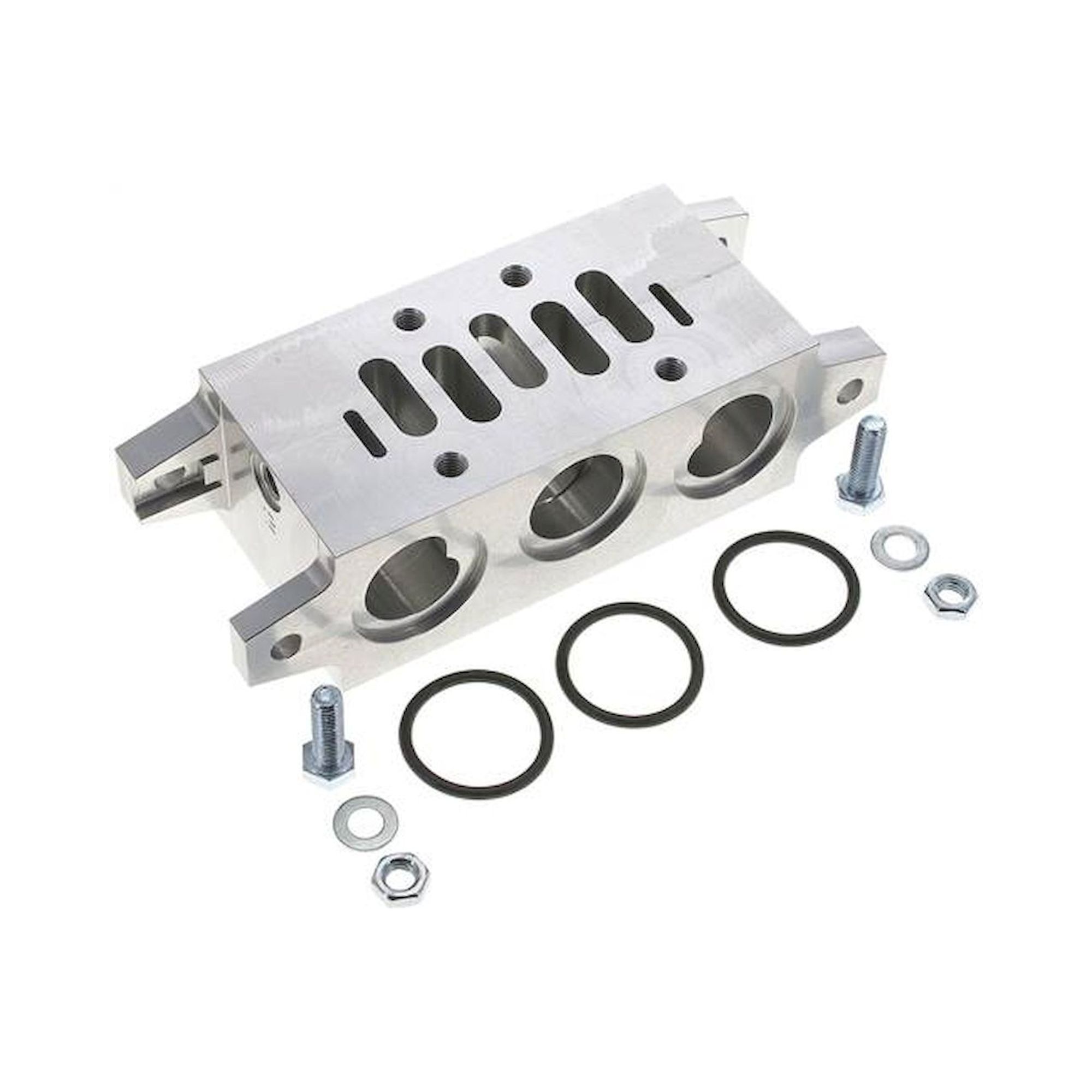 Airtec MI 035/1. ISO 3 Verkettungsplatte einfach, Abgänge unten