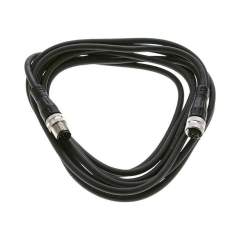 KAB M12-M12 IA 3 G. Kabel mit M12-Kupplung, 3 m, gerade, M 12-Stecker (A-codiert)
