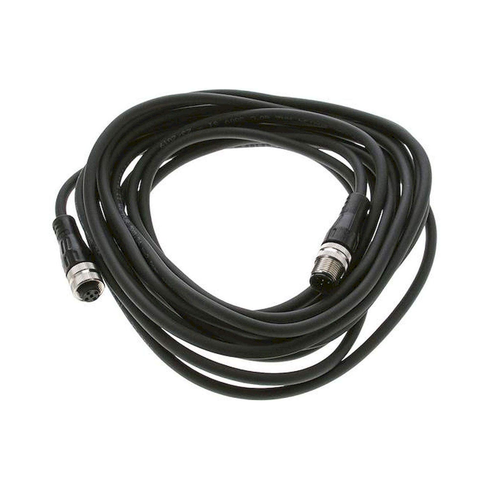 KAB M12-M12 IA 5 G. Kabel mit M12-Kupplung, 5 m, gerade, M 12-Stecker (A-codiert)