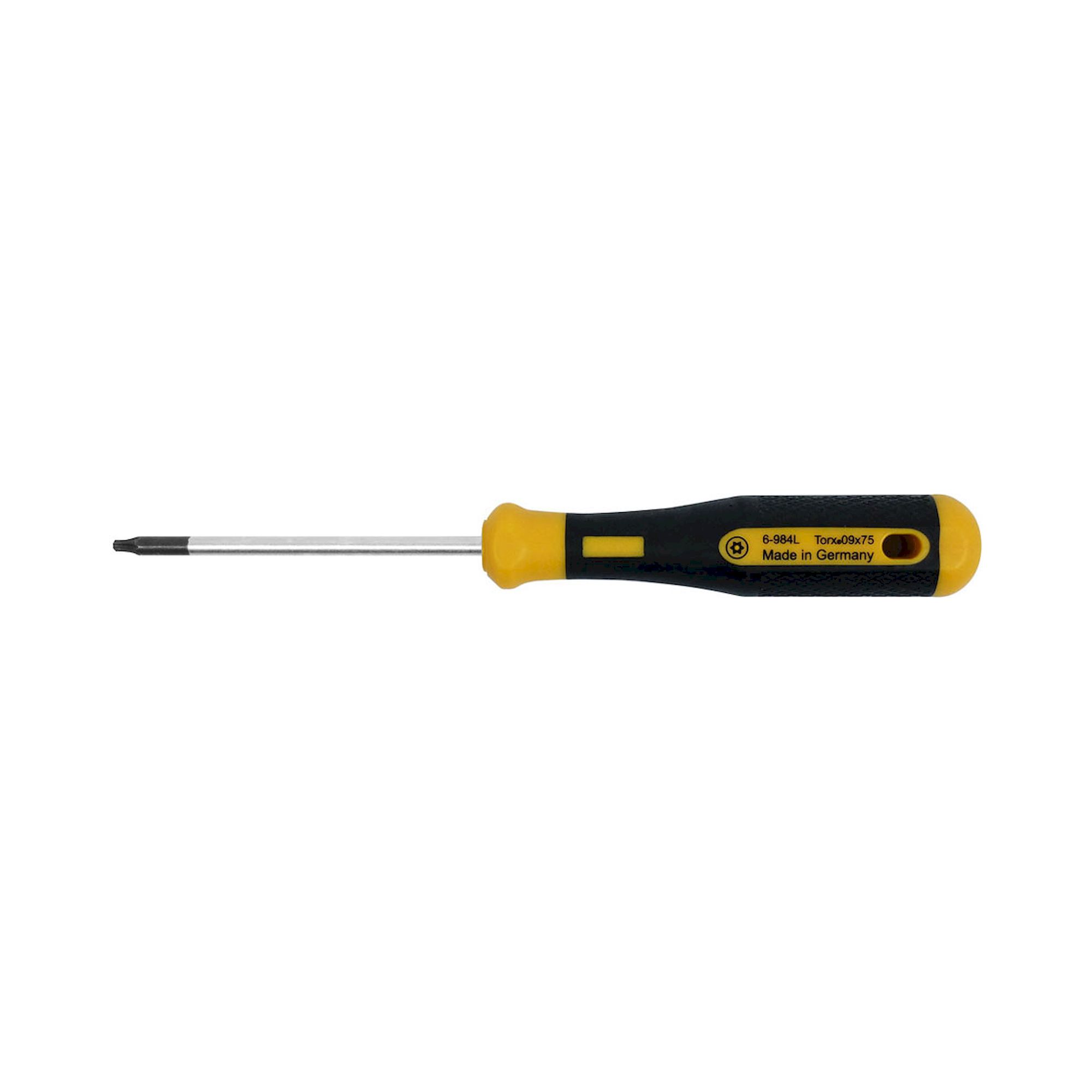 Bernstein 6-984-L. Schraubendreher POWERline Torx T9 mit Loch