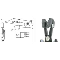 Piergiacomi PN 5050/60 D. ESD shaping pliers, for TO 220 and TO 247, 1.5 and 3.5 mm