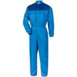Hb protectionbekleidung 06008 37001 000 2033. Cleanroom overall HABETEX Micronplus, size 62/64, royal/bugatti blue
