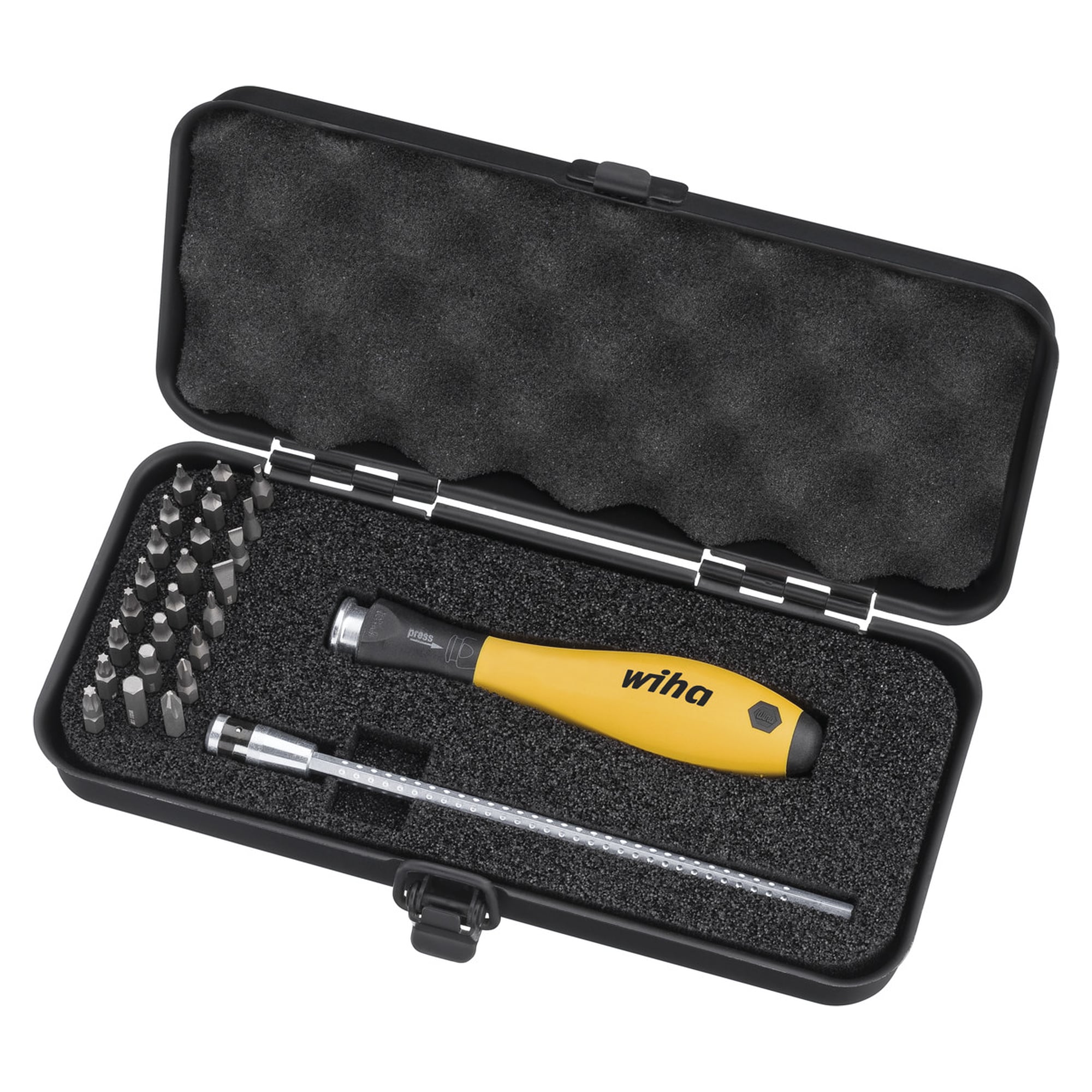 Bit Set SYSTEM 4 ESD Mixed 27-pcs. with Box - Wiha 10389