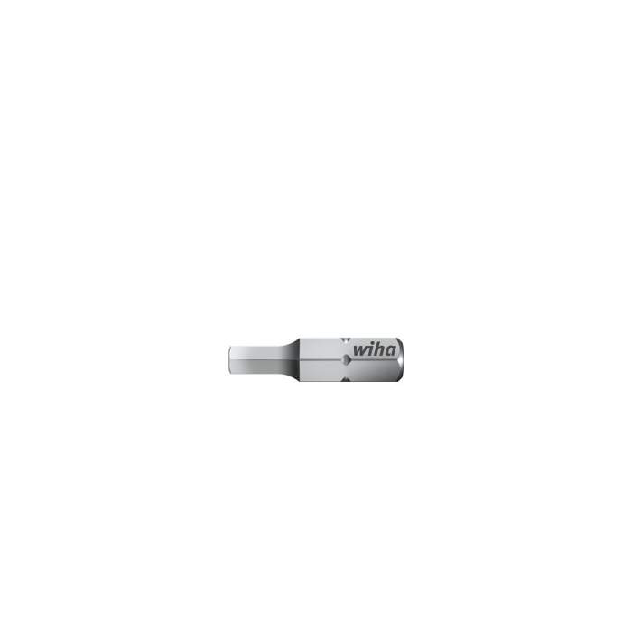 Buy Wiha Bit Standard 25 mm Hexagon with hole 1/4 C6,3 (20560): Tools