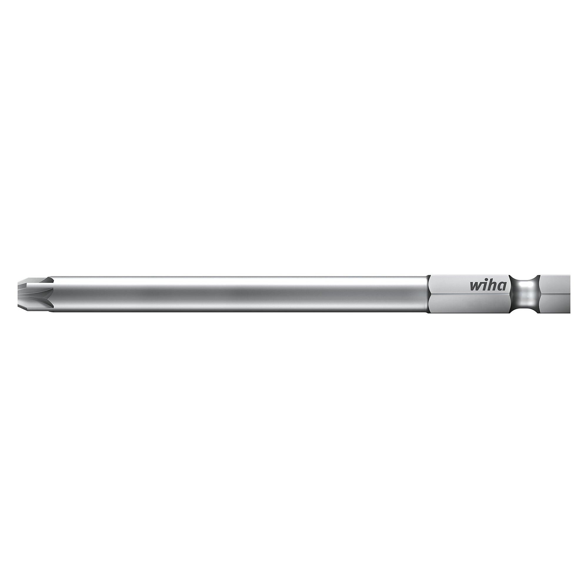 Bit Professional 150 mm Pozidriv PZ2, 1/4" E6.3, overlength - Wiha 23228