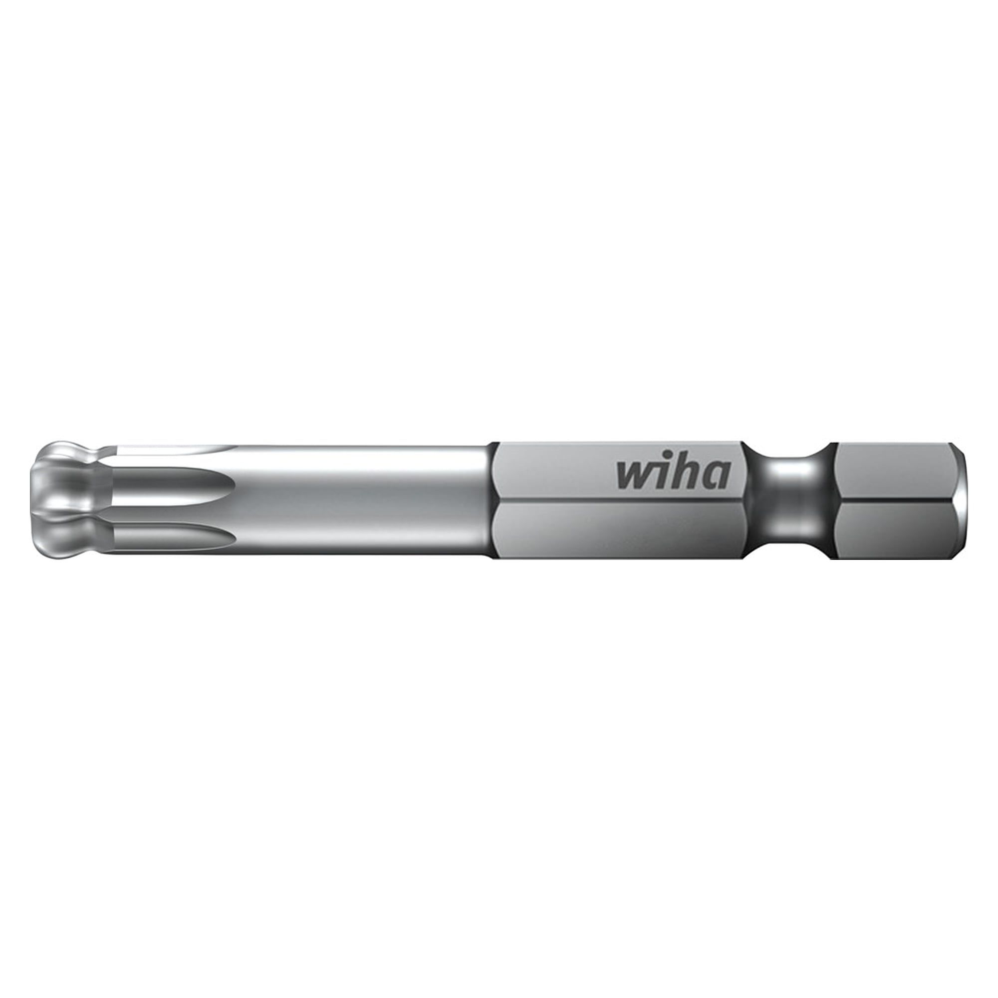 Bit Professional 70 mm TORX® Kugelkopf T15 1/4" E6,3 - Wiha 32418