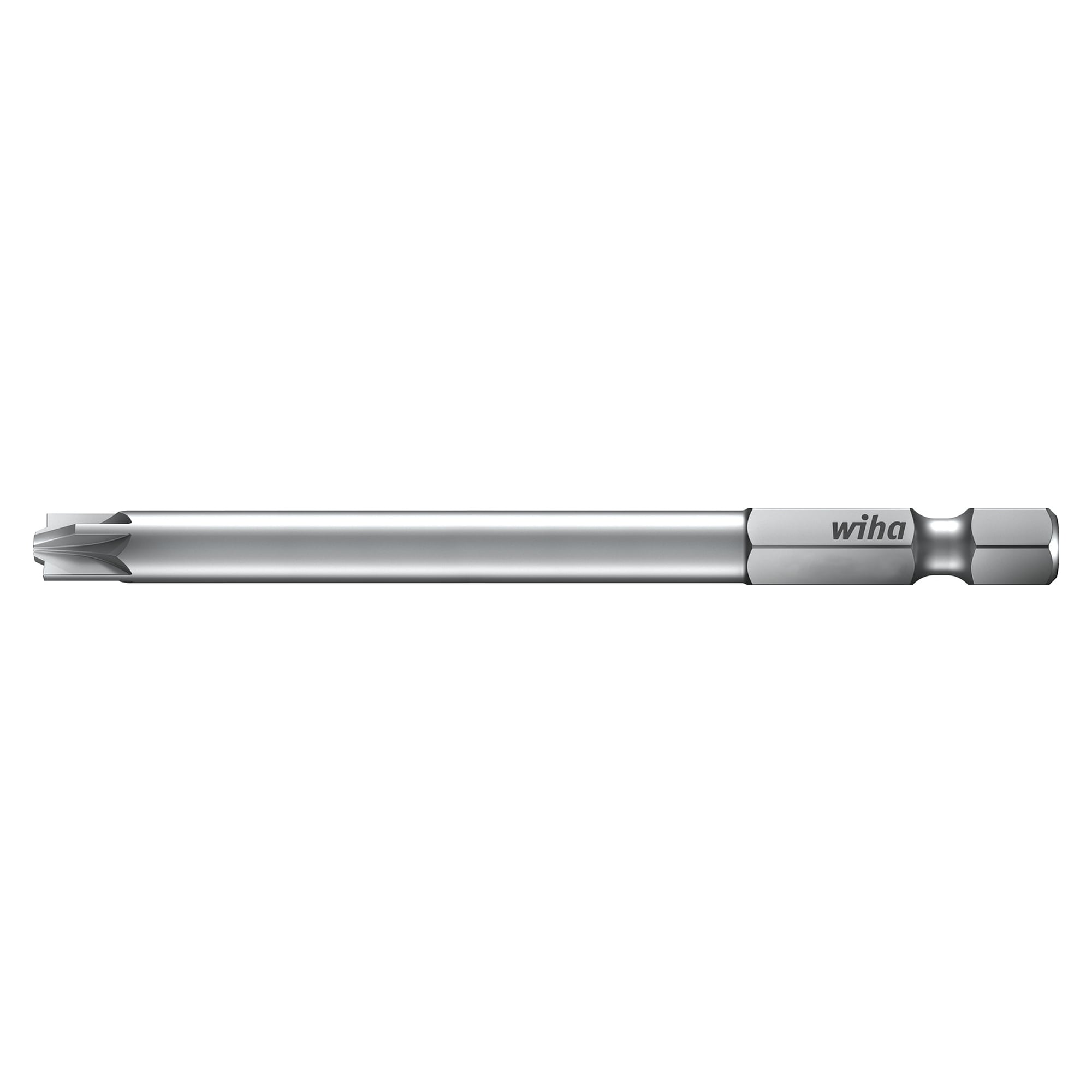 Bit Professional 90 mm PlusMinus/Pozidriv SL/PZ2 1/4" E6,3 - Wiha 10178