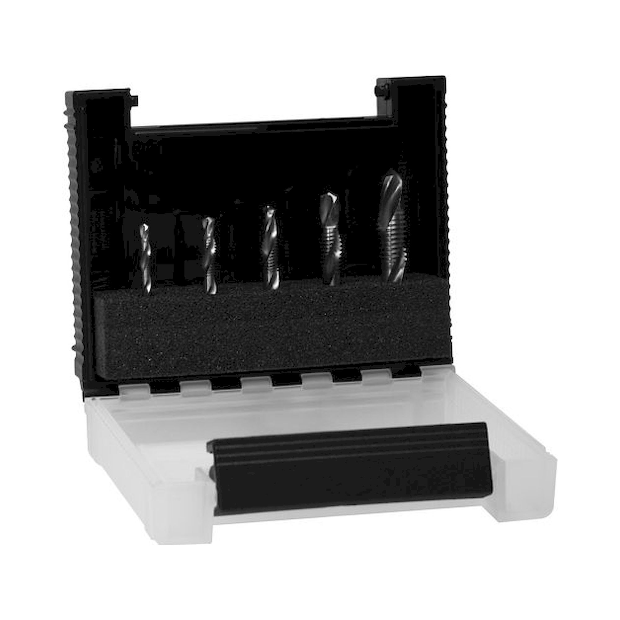 Wiha Combination drill bit set 1/4" 6-pcs. incl. box (28026)