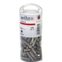 Wiha Bit set Standard 25 mm Torx (T20), 100-pcs. in bulk pack, 1/4" (40463)