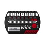 Wiha BitBuddy TY bit set, 29 mm Phillips, Pozidriv, Torx, 9-pcs., 1/4" C6,3 (42138)