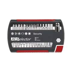 Wiha Bit Set XLSelector Security Standard 25 mm gemischt 32-tlg. 1/4" C6,3 (29416)