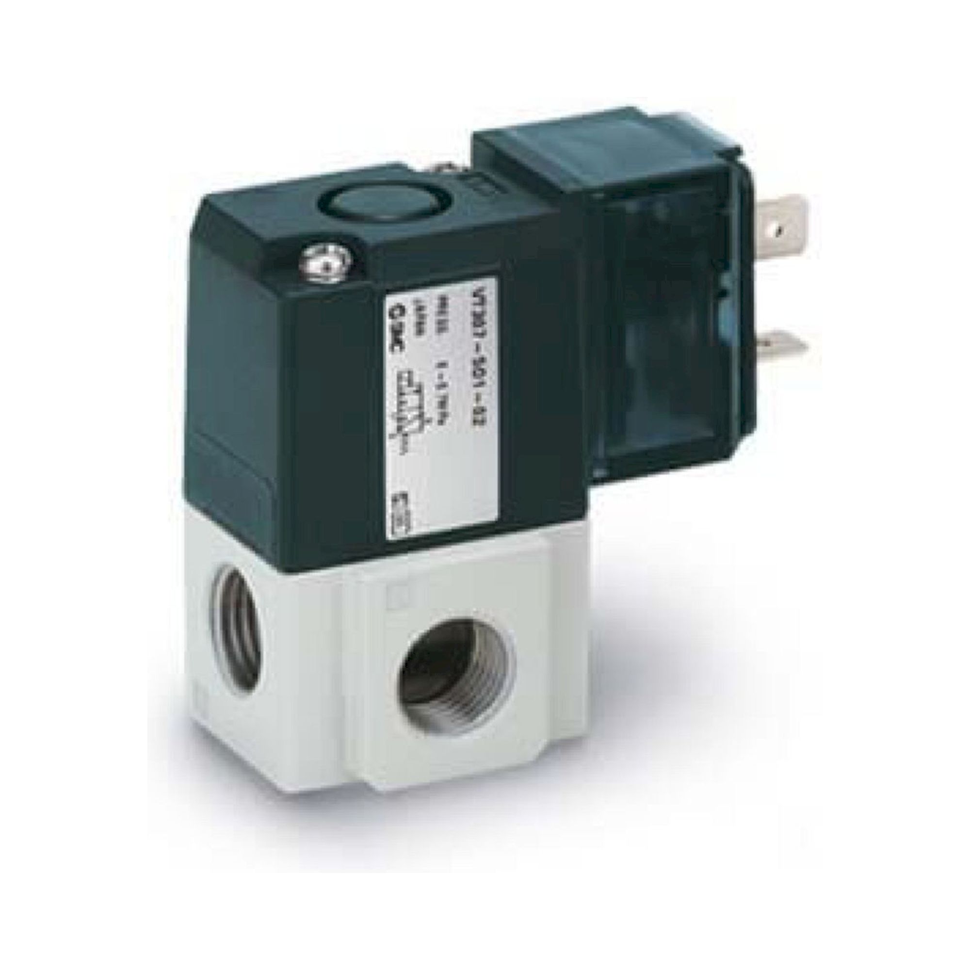 SMC VT307E-5DO1-02F-Q. VT307, 3/2-Wege-Magnetventil, direktbetätigtes Sitzventil