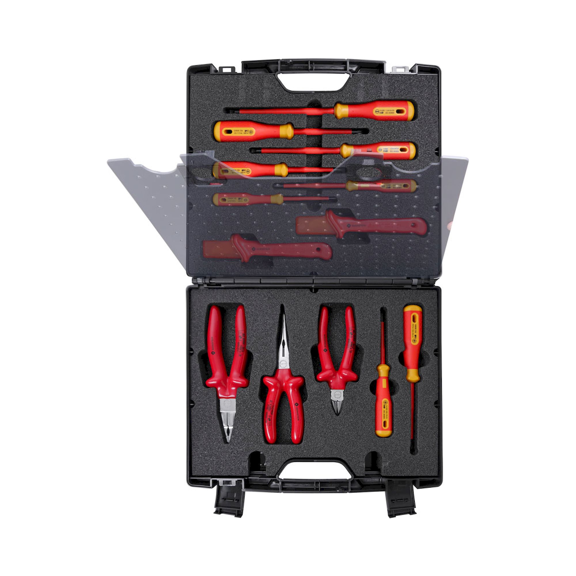 Bernstein 8180-VDE. VDE Werkzeugkoffer Satz 13-tlg