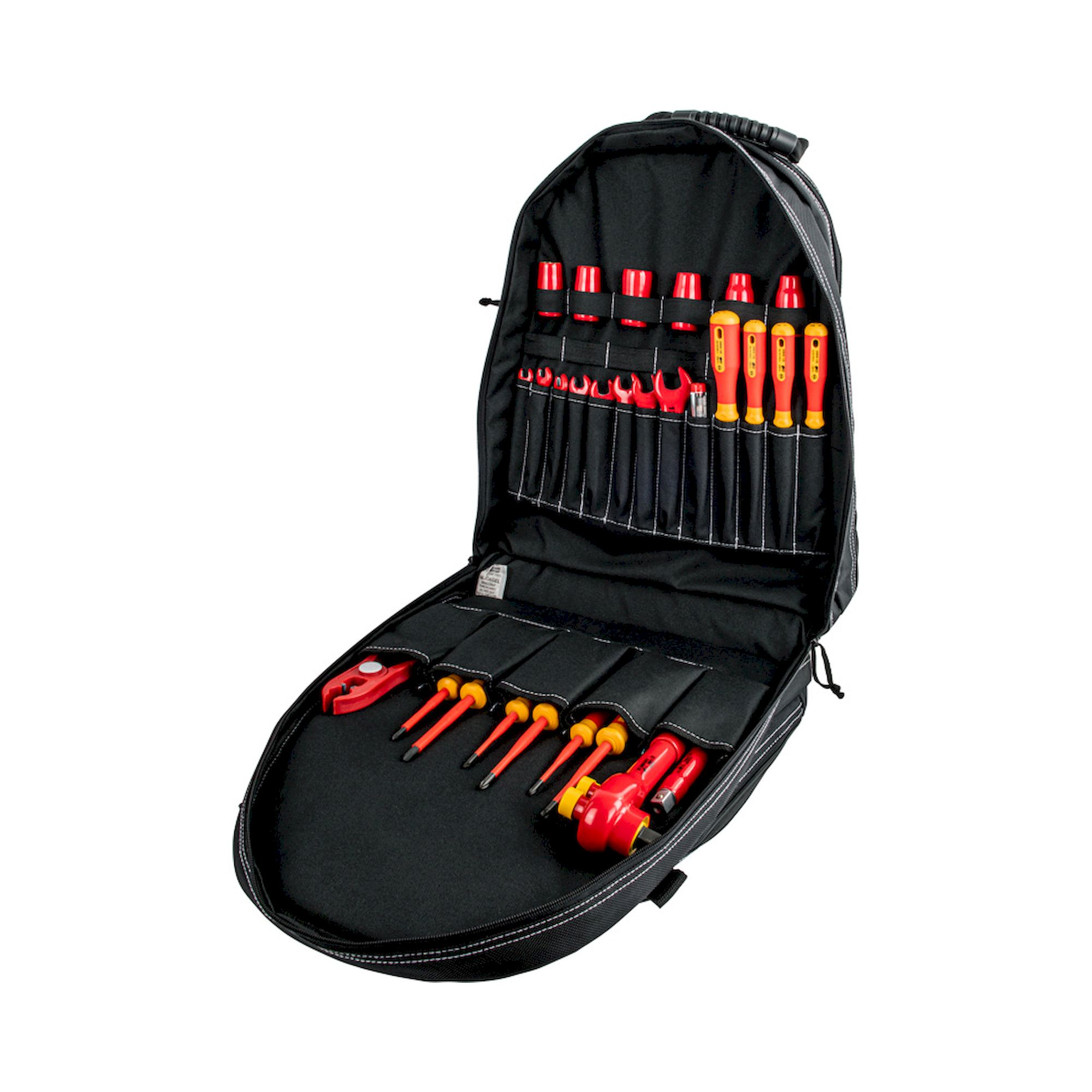 Bernstein 8210-VDE. VDE Werkzeugrucksack ELECTRICAL 33-tlg