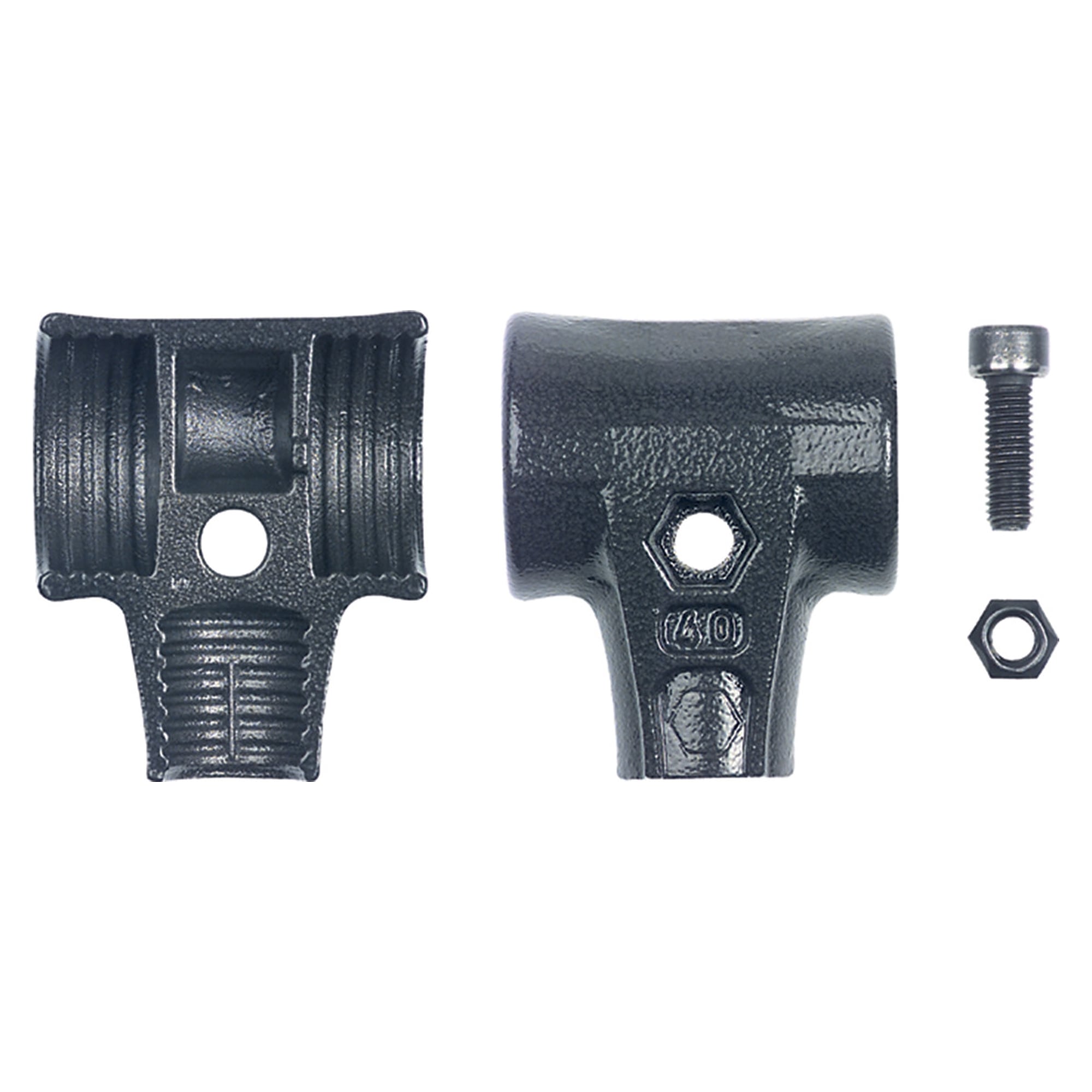 Hammerschalen-Set Ø 30 mm mit Schraube und Sicherungsmutter für Safety Schonhammer - Wiha 26668