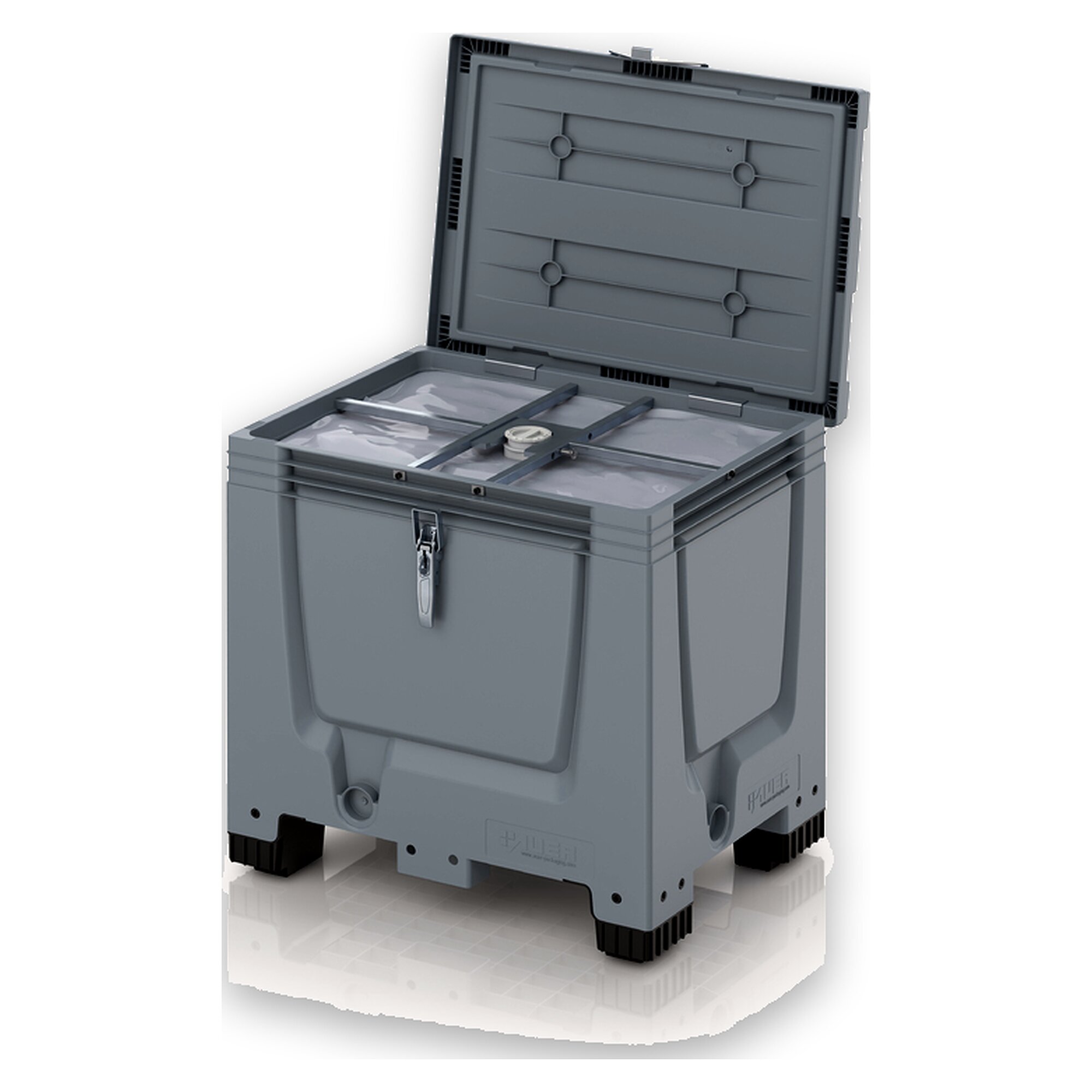 IBC container for storage and transport of liquids - Auer BIB IBC 250