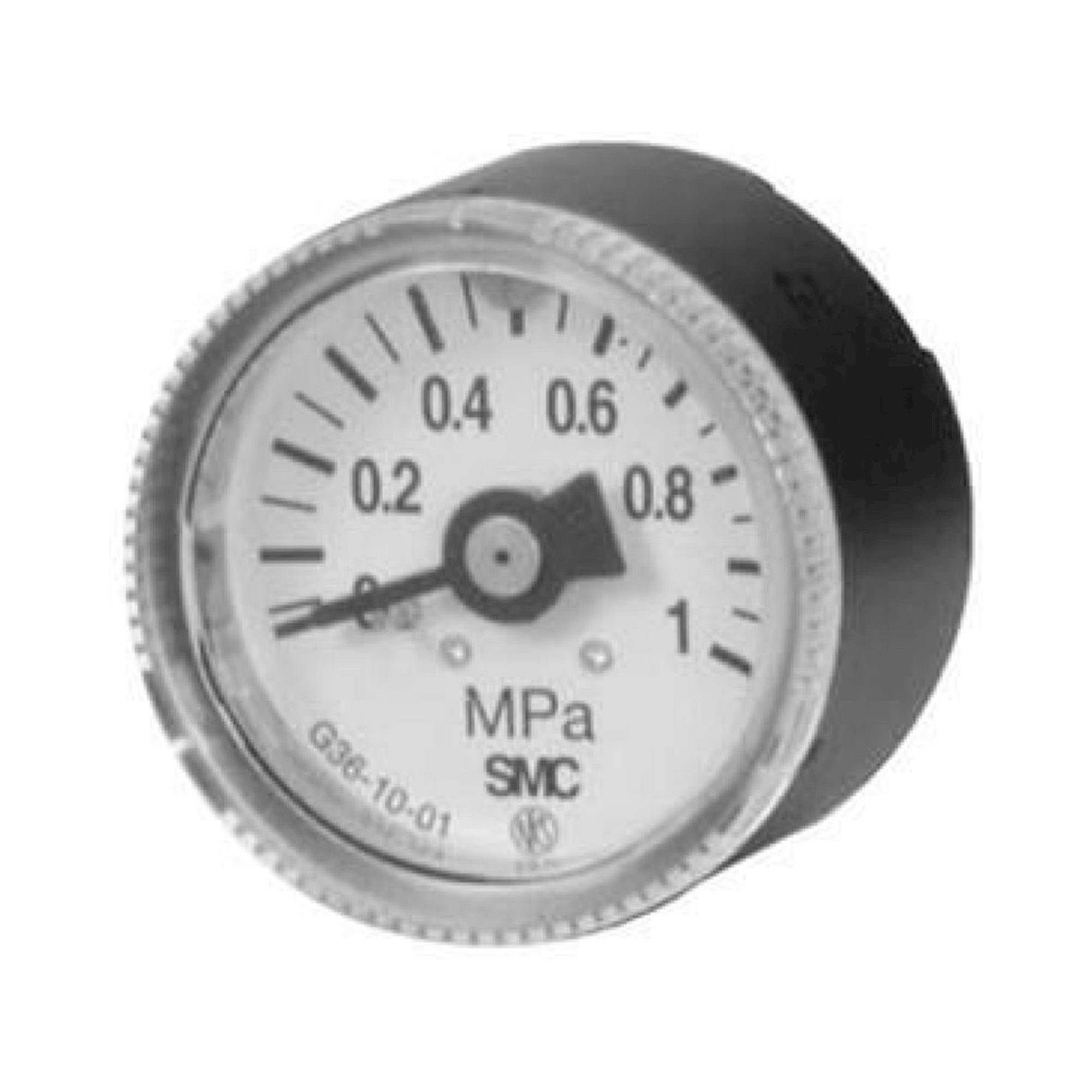 SMC G36-4-01. G(A)36, Manometer für Standardzwecke (A.D. 37)