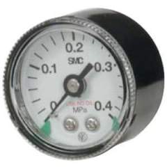 SMC G46-10-02-SRB. G46, Pressure Gauge for Clean Regulator w/Limit Indicator (O.D. 42)
