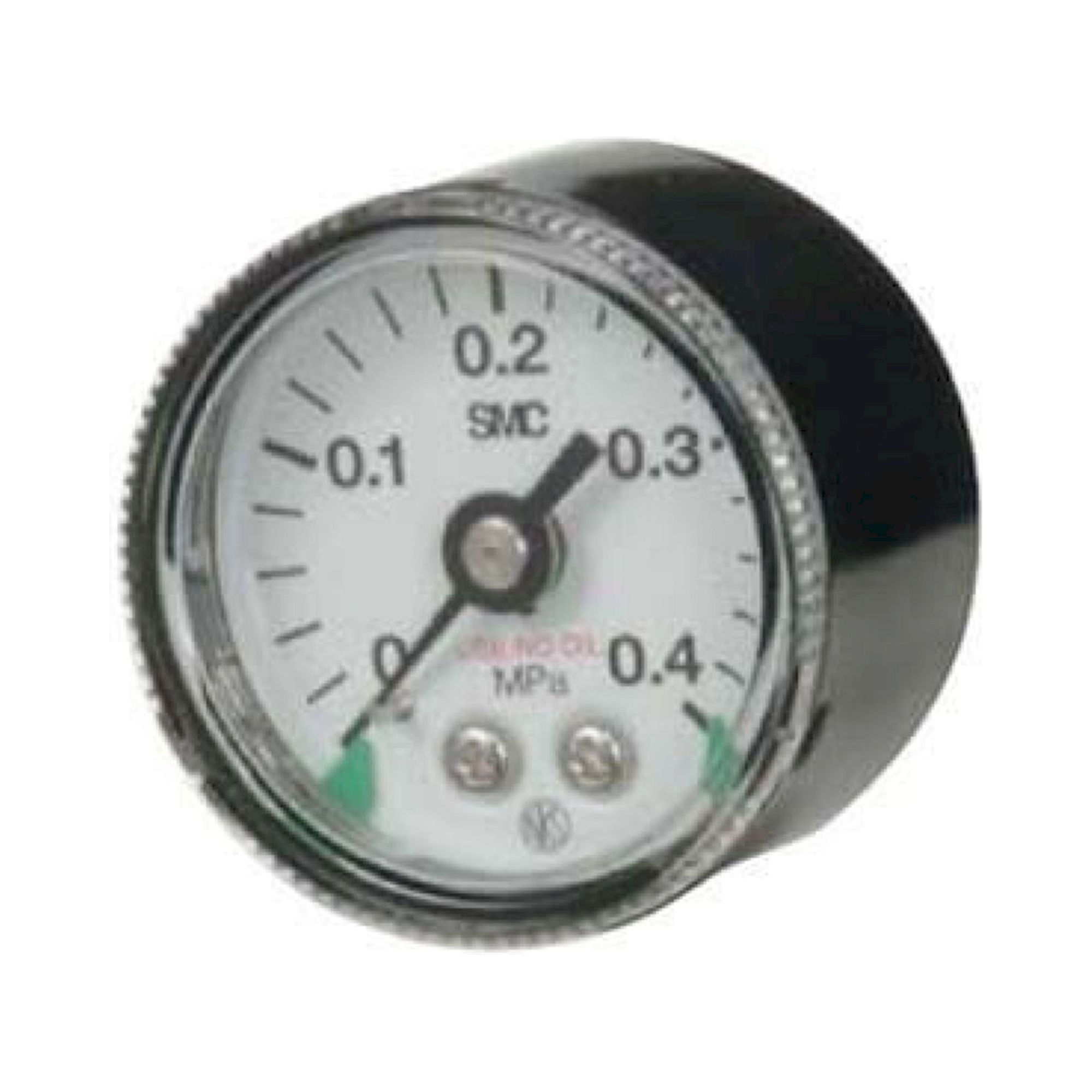 SMC G46-2-02-SRA. G46, Pressure Gauge for Clean Regulator w/Limit Indicator (O.D. 42)