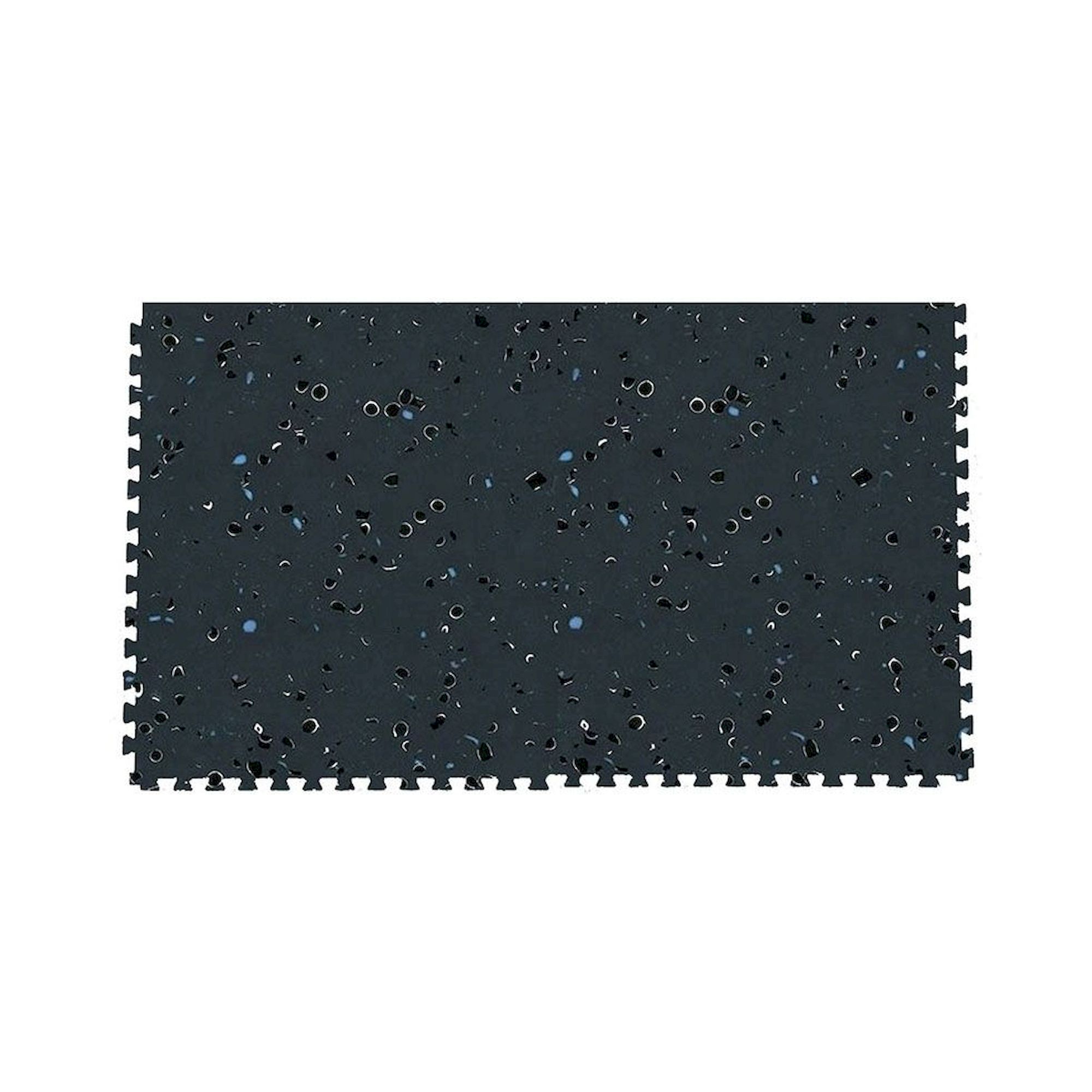 ESD Bodenpuzzle-Zugangsfliese GTI EL5 CONNECT, 31,0 x 63,5 cm, Dicke 6 mm, Farbe: 0351 Black