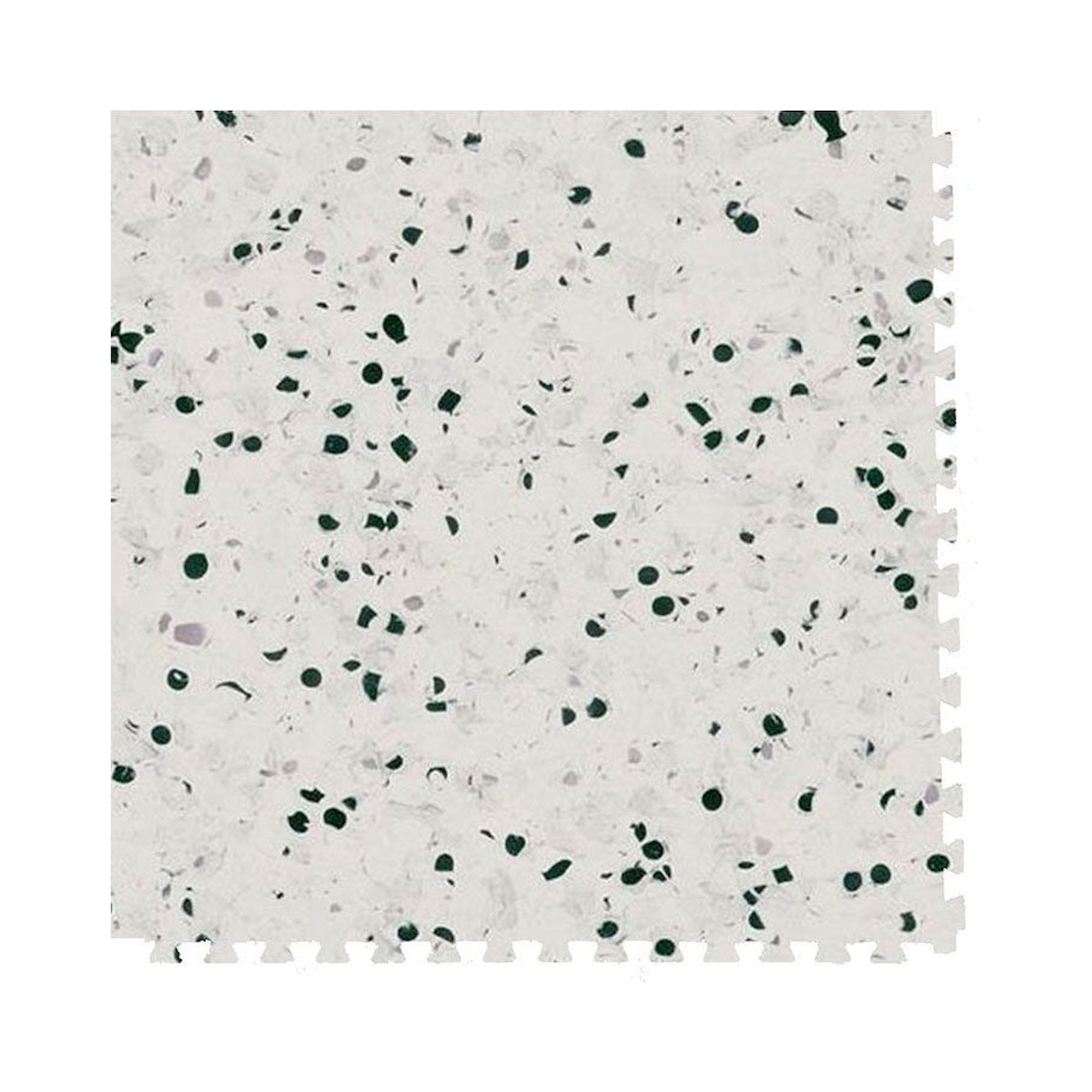 ESD Bodenpuzzle-Eckfliese GTI EL5 CONNECT, 31,0 x 31,0 cm, Dicke 6 mm, Farbe: 0350 Light Grey