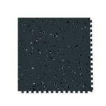 ESD Bodenpuzzle-Eckfliese GTI EL5 CONNECT, 31,0 x 31,0 cm, Dicke 6 mm, Farbe: 0351 Black