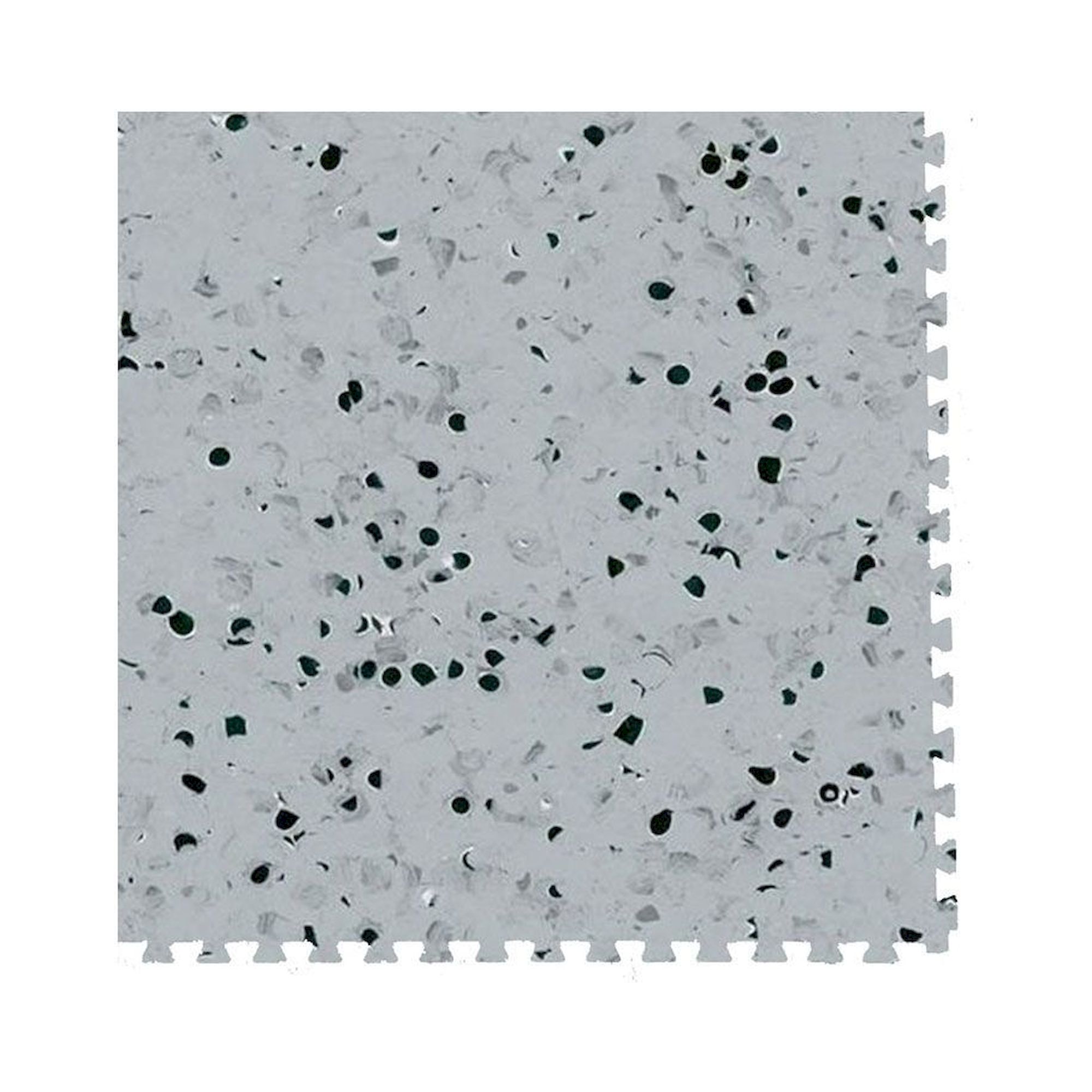 ESD Bodenpuzzle-Eckfliese GTI EL5 CONNECT, 31,0 x 31,0 cm, Dicke 6 mm, Farbe: 0352 Grey