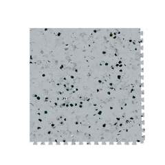 ESD Bodenpuzzle-Eckfliese GTI EL5 CONNECT, 31,0 x 31,0 cm, Dicke 6 mm, Farbe: 0352 Grey
