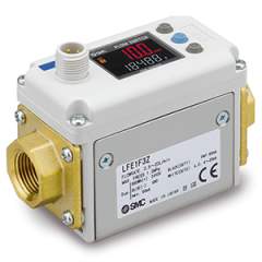 SMC LFE1A3. LFE, 3-colour Display, Electromagnetic Type Digital Flow Switch