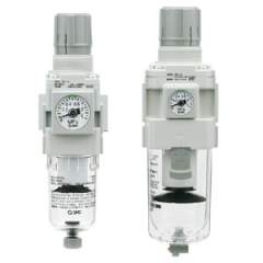 SMC AW40-F04DEH-B. AW20(*)-B to AW60(*)-B, Filter Regulator & Filter Regulator w/Backflow Function