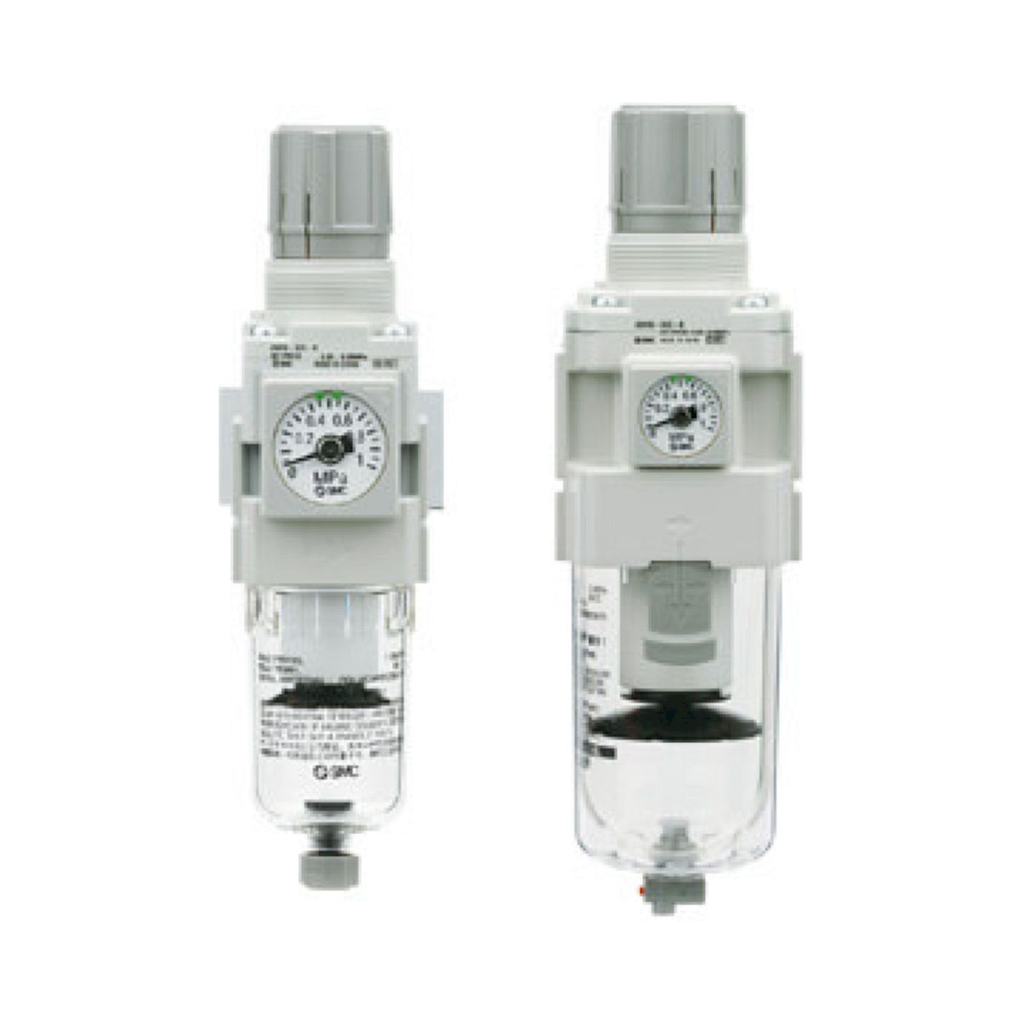 SMC AW20-F02-6-B-X64. AW20(*)-B bis AW60(*)-B, Filter-Regler